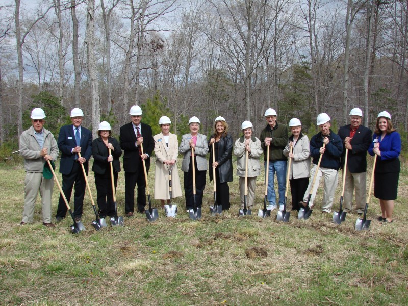 group prepares to break ground on a project 